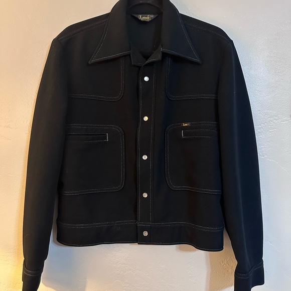 Lee Other - Vintage 90s Levi's Men's Black Jacket